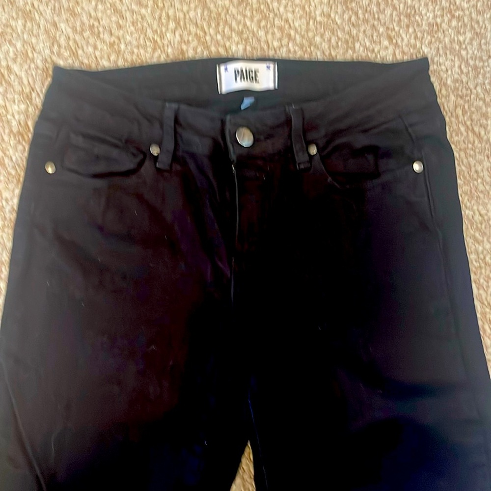 Black Paige jeans